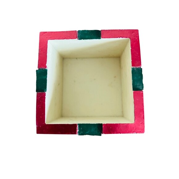 Kirkland Christmas Teddy Bear Snow Globe Trinket Gift Box - Holiday Décor - Picture 10 of 12